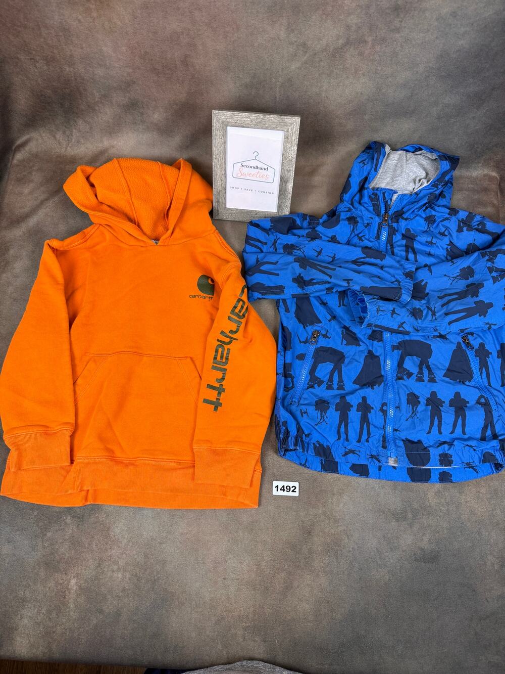 Kids Boys Carhartt Gap Star Wars Hoodie Jacket 2pc S/8 Fall/Winter (1492)